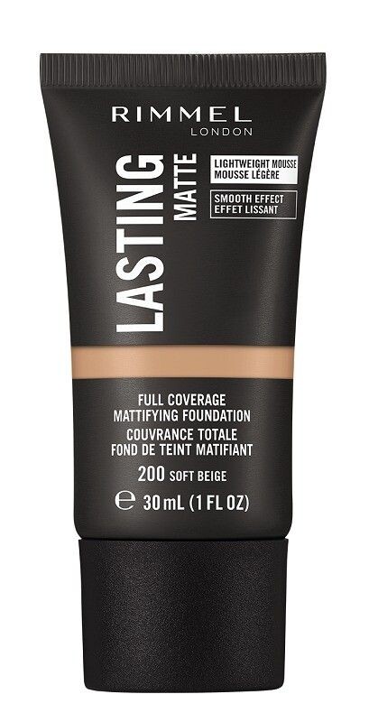 

Rimmel Lasting Matte Праймер для лица, 200 Soft Beige