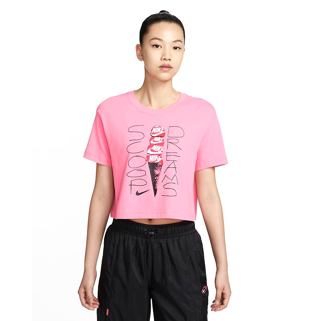 

Футболка Nike Sportswear, розовый