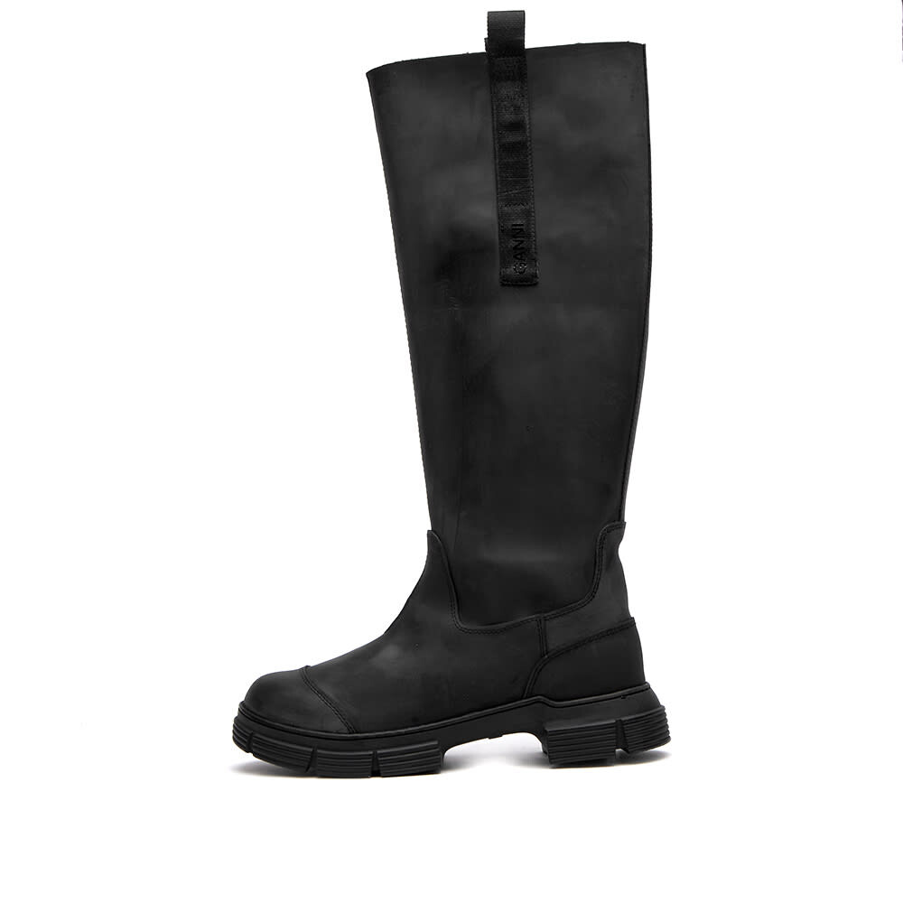 

Сапоги GANNI Recycled Rubber High Leg Boot