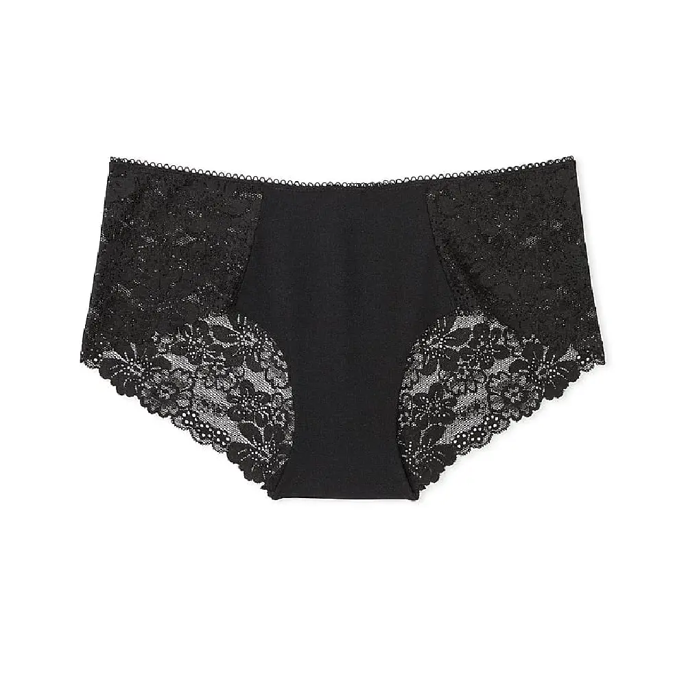 

Трусы Victoria's Secret Pink No-show Hiphugger, черный