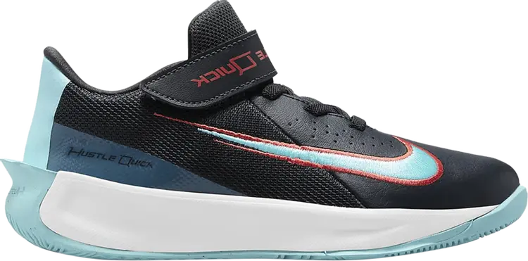 

Кроссовки Nike Team Hustle Quick 3 PS 'Dark Smoke Grey Copa', серый
