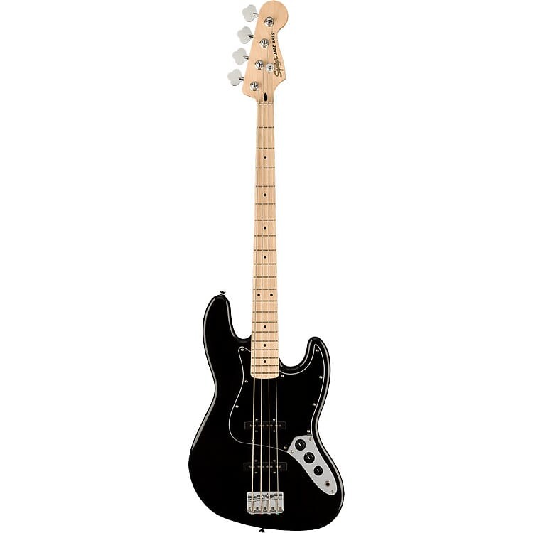 

Squier Affinity Jazz Bass с кленовым грифом, черный Affinity Jazz Bass with Maple Fretboard