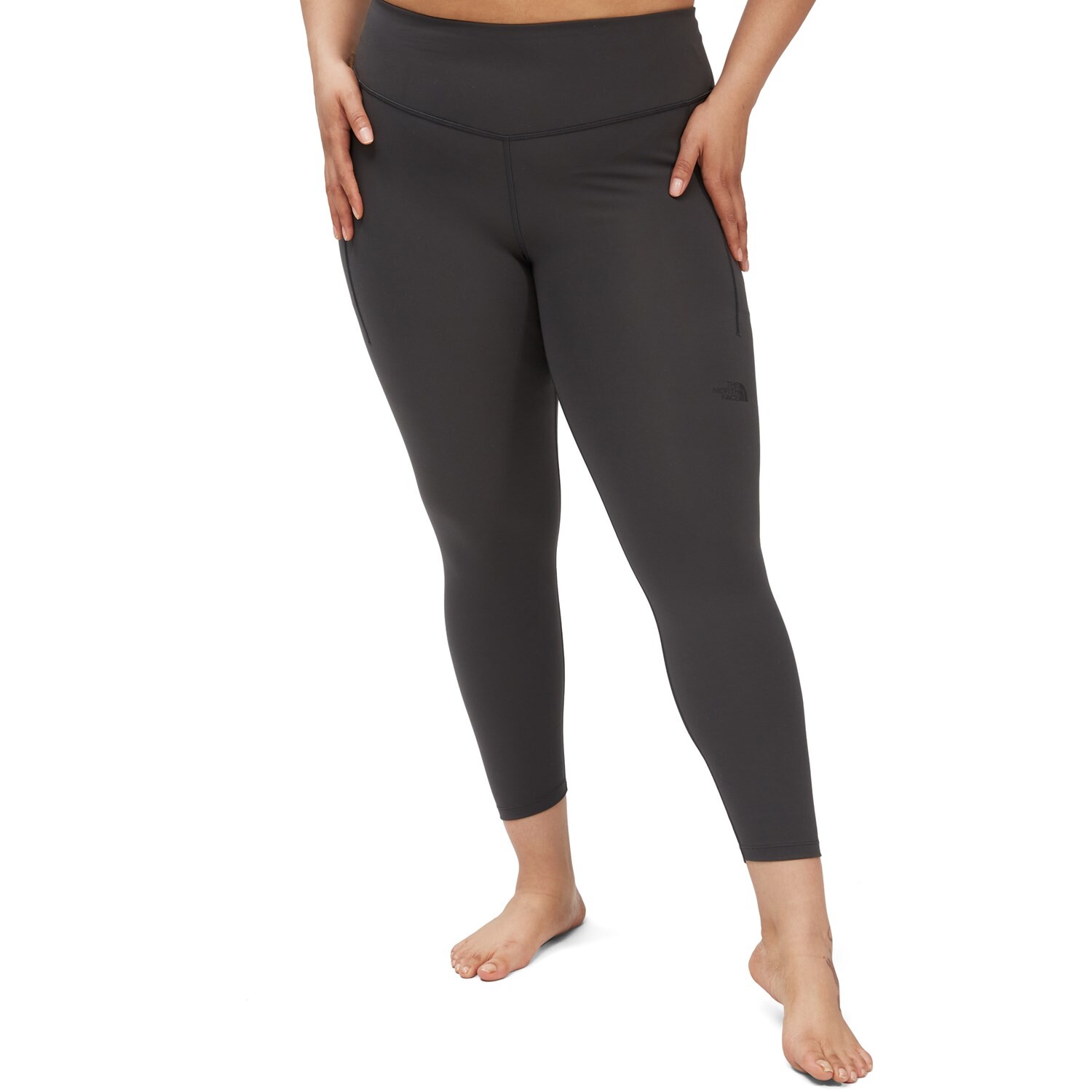 

Леггинсы с карманами и высокой посадкой The North Face Midline, серый