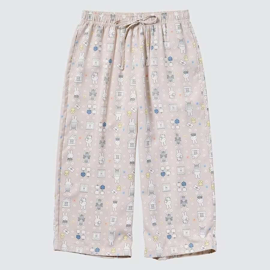 

Брюки Uniqlo UT Miffy Airism Rilaco, бежевый