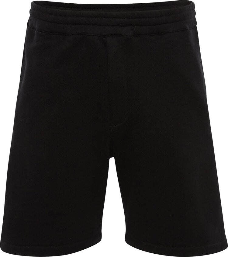 

Шорты Alexander McQueen Selvedge Logo Tape Detail Shorts 'Black', черный
