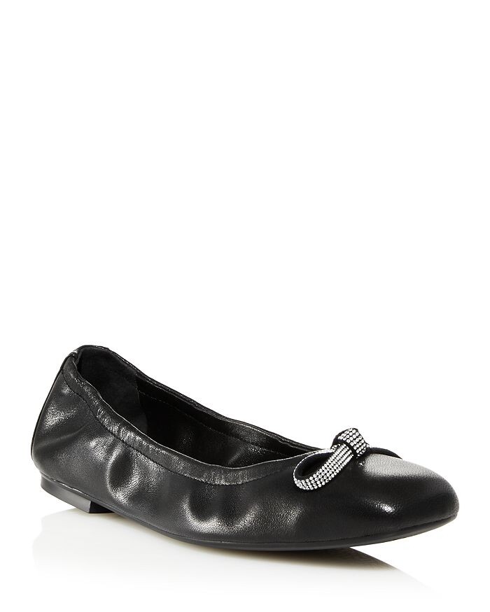 

Женские балетки с бантом Stuart Weitzman