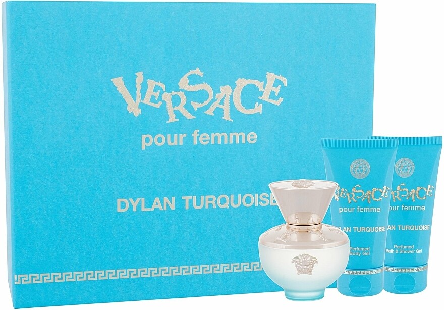 

Парфюмерный набор Versace Dylan Turquoise Pour Femme