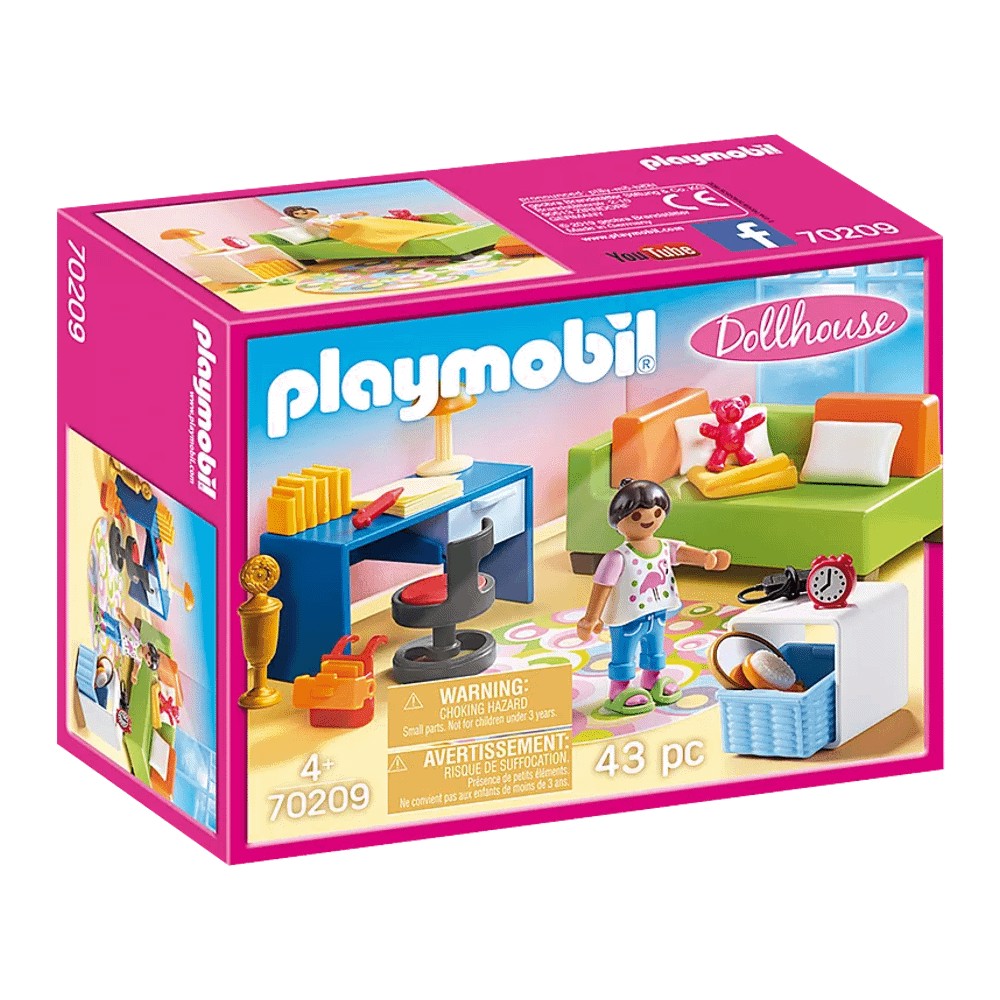 Конструктор Playmobil 70209 Молодежная комната playmobil конструктор стол для росписи новобрачных