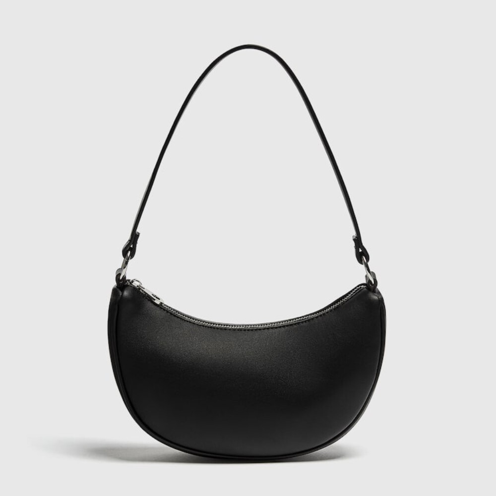 

Сумка Pull&Bear Half-moon, черный