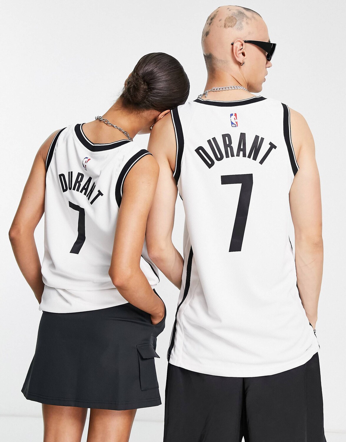 

Белый жилет унисекс Nike Basketball NBA Brooklyn Nets Kevin Durant