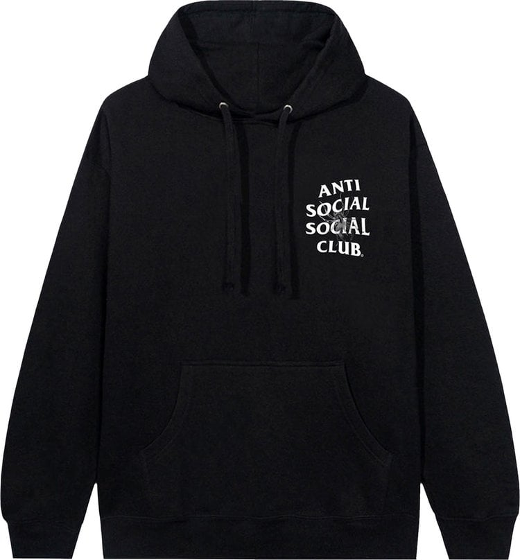 Худи Anti Social Social Club Creep Hoodie 'Black', черный - фото