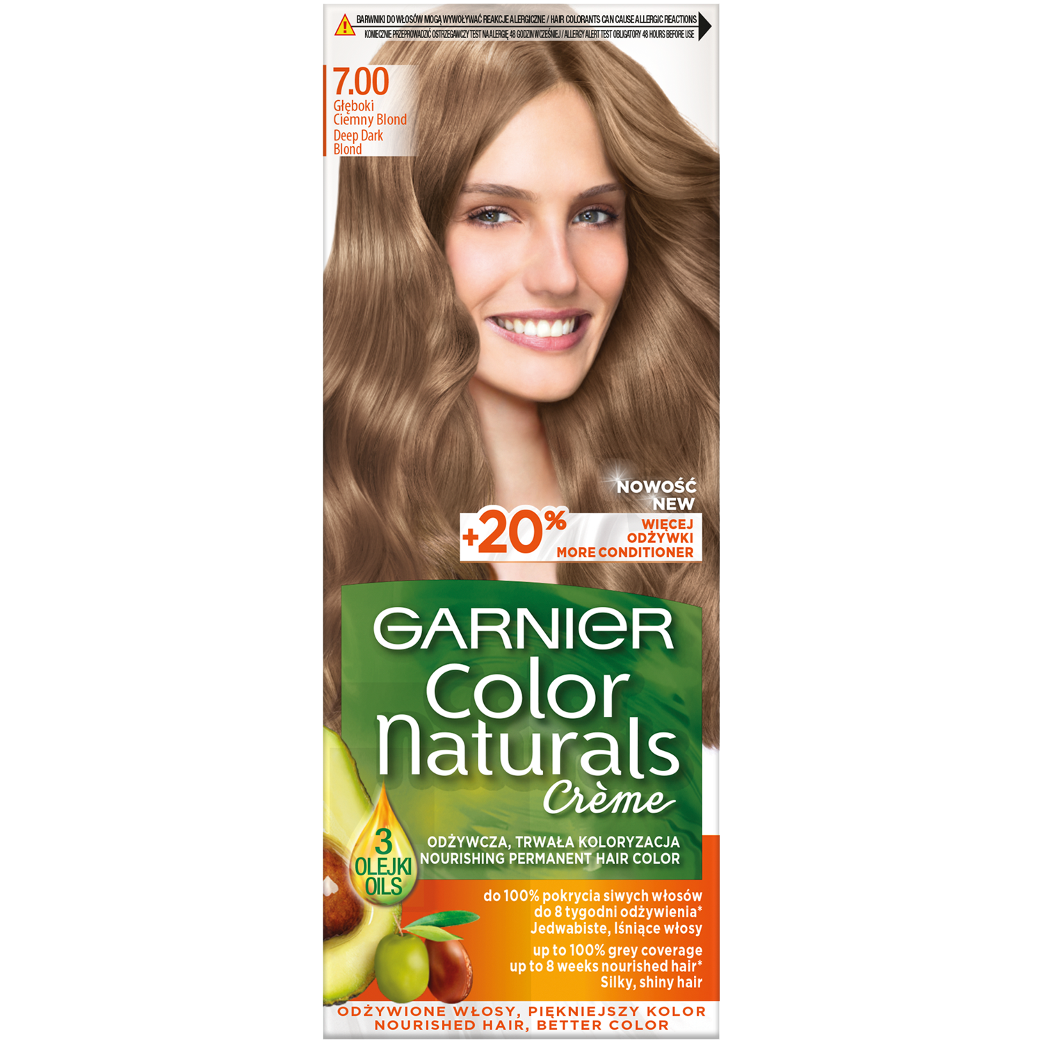 Заказать Garnier Color Naturals Créme краска для волос 7.00 темный темный  блонд, 1 упаковка – цены, описание и характеристики в «CDEK.Shopping»