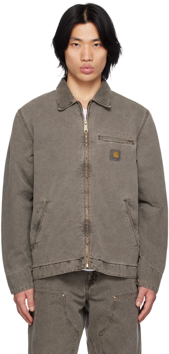 

Черная куртка \Детройт\"" Carhartt Work In Progress, Черный