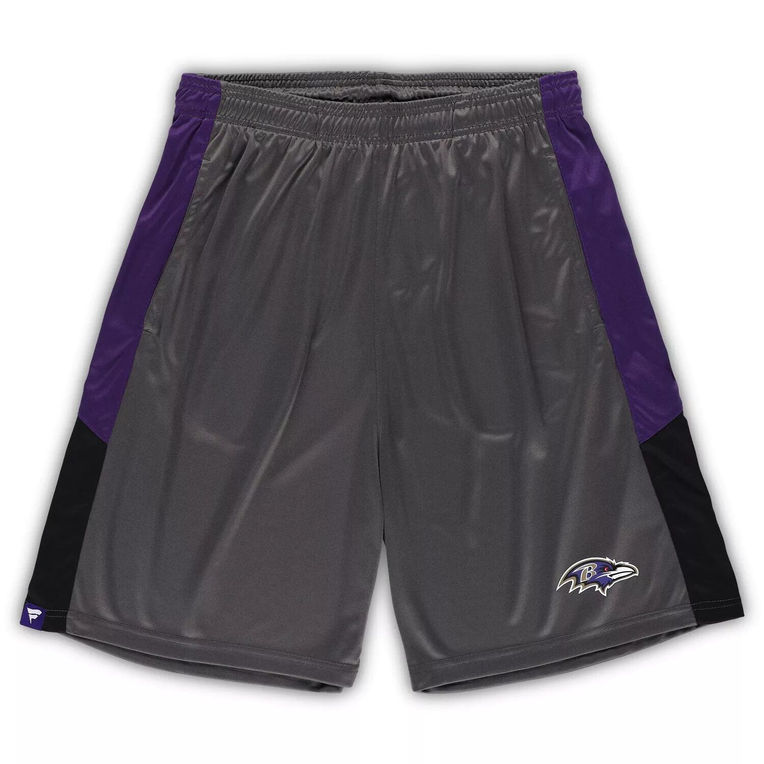 

Мужские серые фирменные шорты Baltimore Ravens Big & Tall Team Fanatics