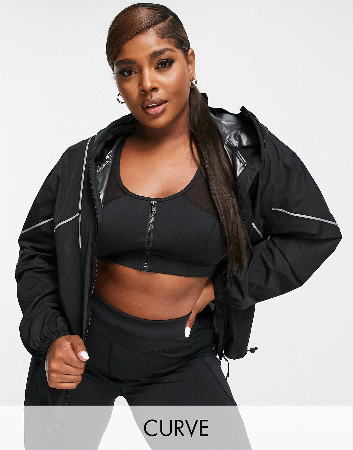

Водонепроницаемая беговая куртка ASOS 4505 Curve icon