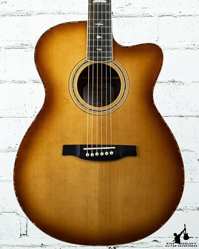 

PRS SE A40E Angelus Tobacco Sunburst с футляром (# 2166) PRS SE A40E Angelus w/ Case (#2166)