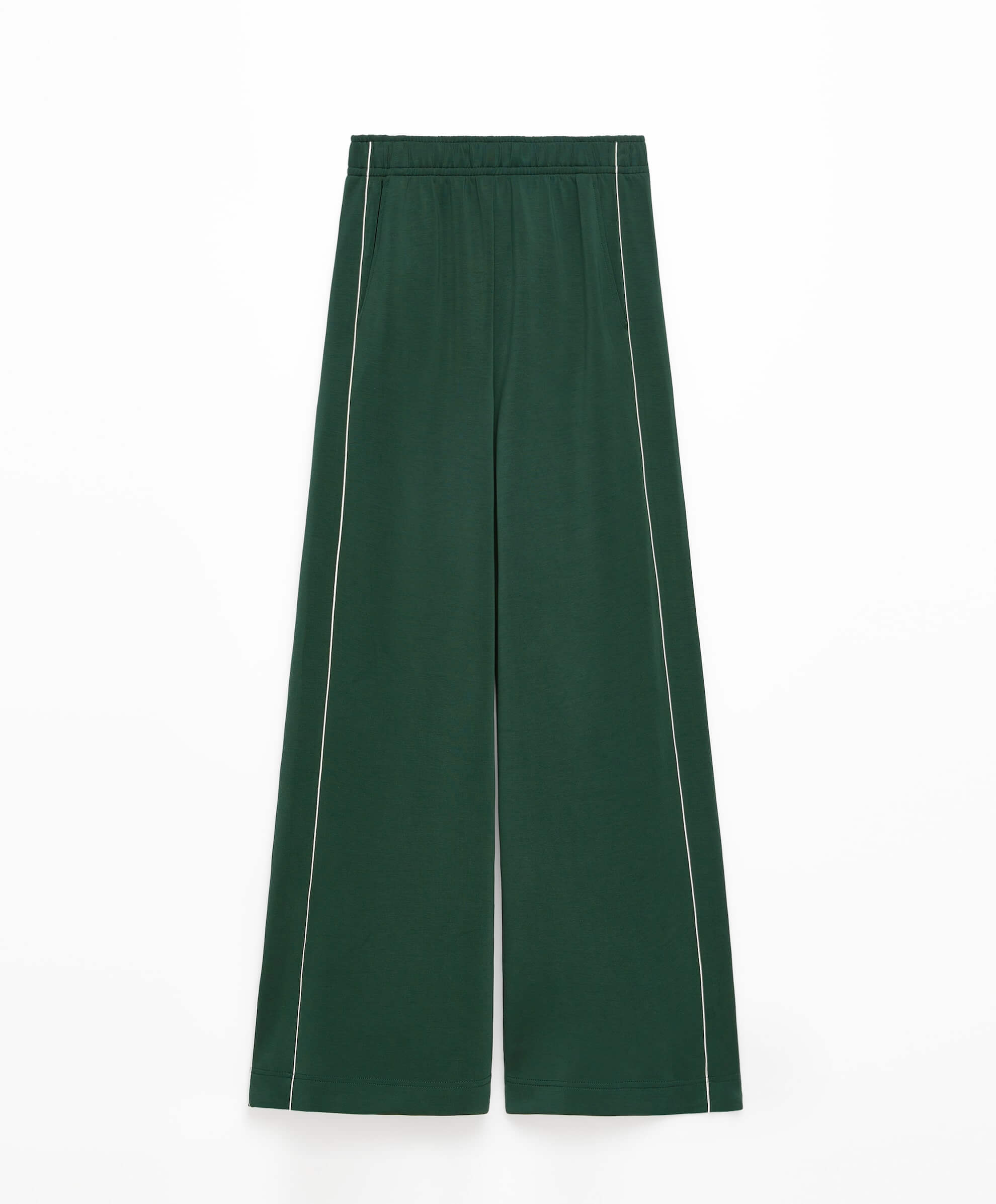 Брюки Oysho Modal, темно-зеленый брюки oysho soft knit зеленый