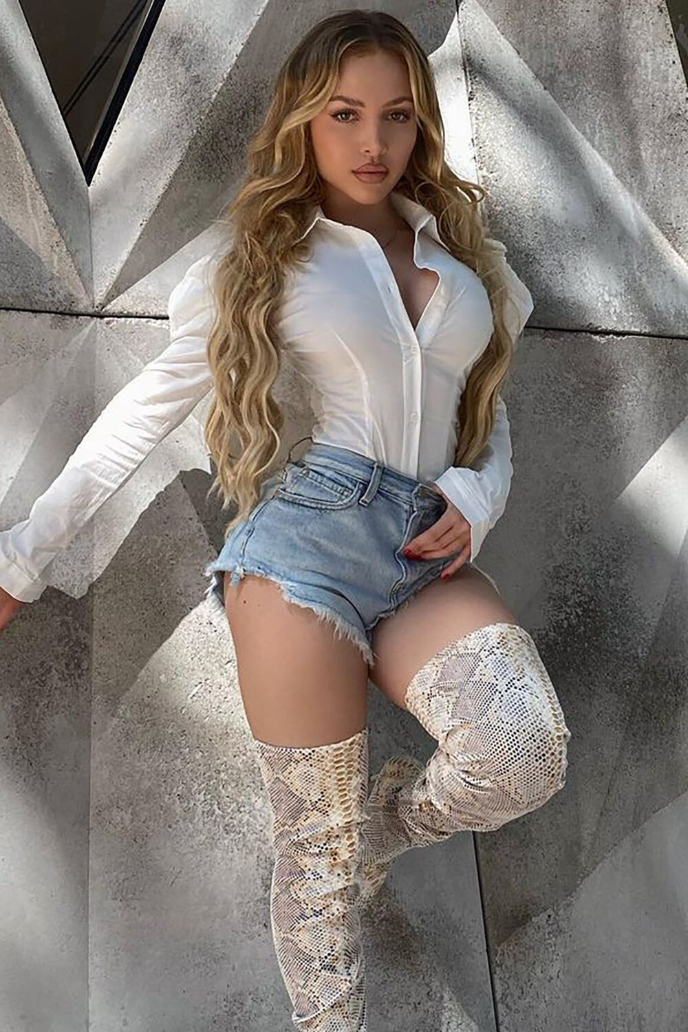 

Боди Fashion Nova LT3720B, белый