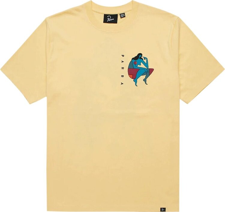 

Футболка Parra Down Under T-Shirt 'Cream', кремовый, Бежевый