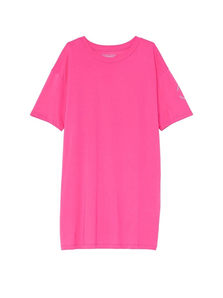 

Ночная рубашка Victoria's Secret Cotton, розовый