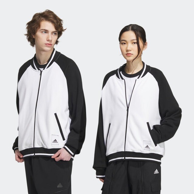 

Толстовка Adidas, черный/белый