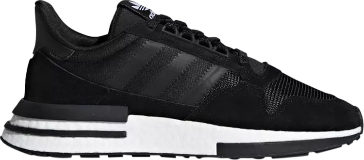Кроссовки Adidas ZX 500 RM 'Core Black', черный кроссовки adidas zx 500 rm white navy red size exclusive