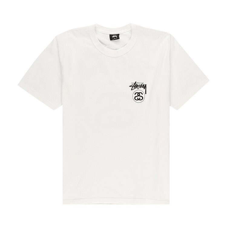 

Футболка Stussy Stock Link Tee 'White', белый