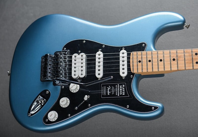 

Плеер Stratocaster Floyd Rose HSS - Tidepool с Maple Fender Player Stratocaster HSS - w/Maple