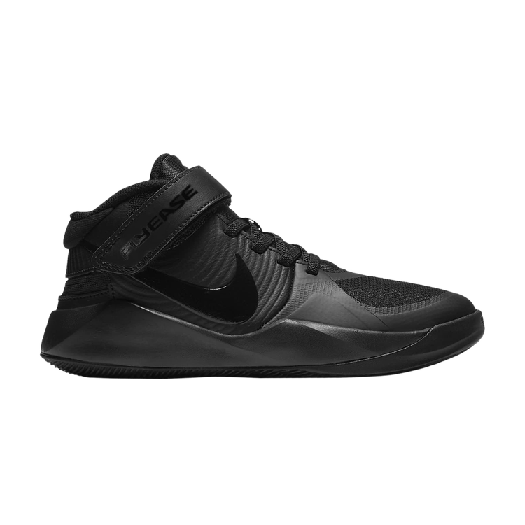 цена Кроссовки Nike Team Hustle D9 FlyEase GS 'Black', черный
