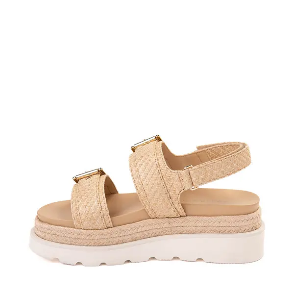 

Сандалии Womens Madden Girl Mason Platform Sandal, цвет Raffia/Gold
