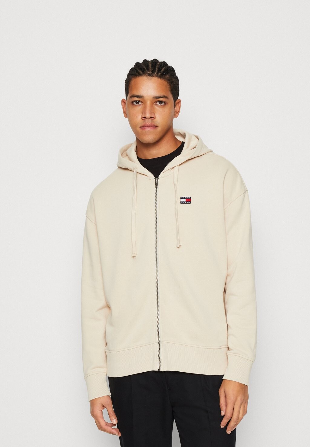 

Толстовка на молнии Tommy Jeans, бежевый