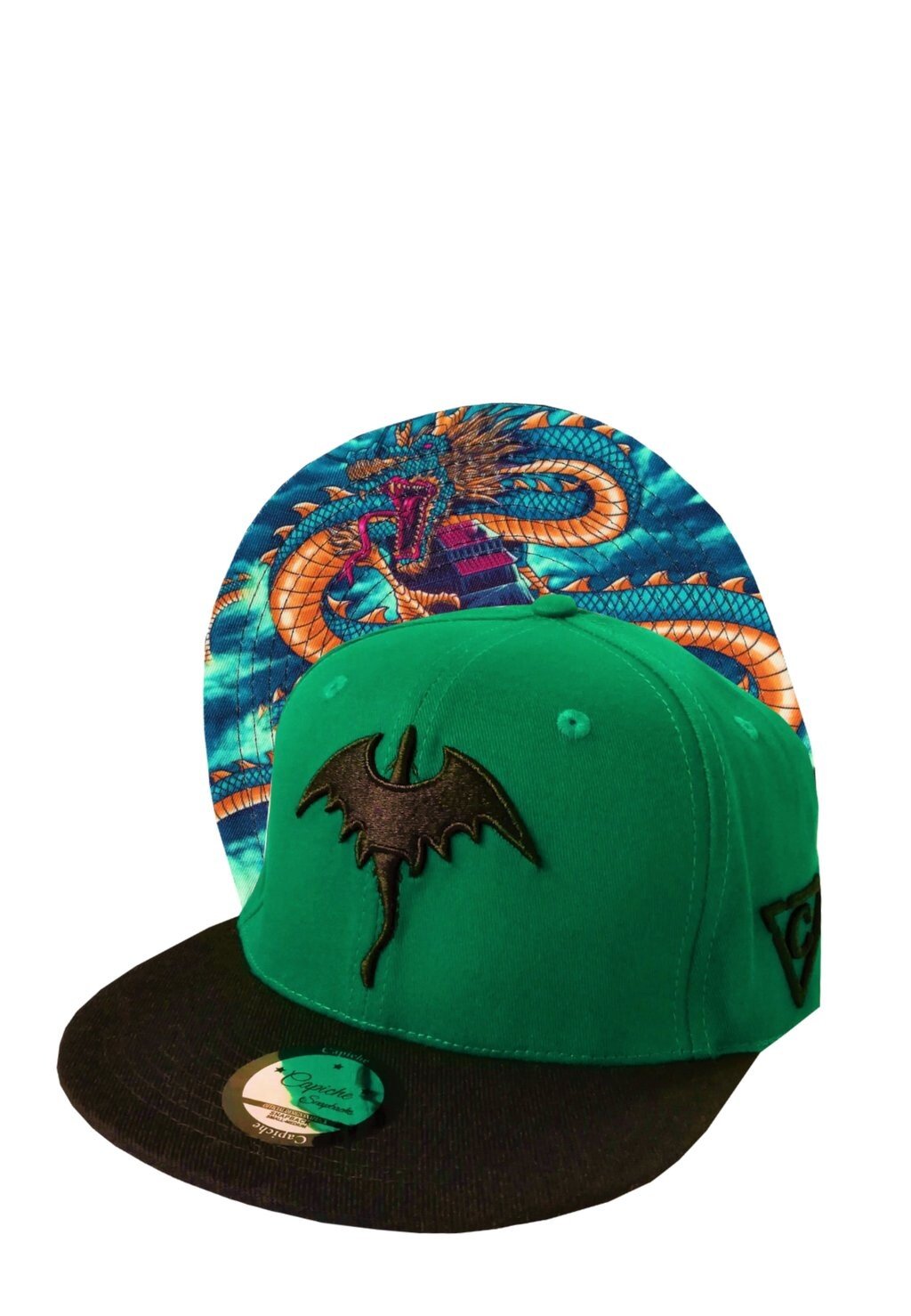 

Бейсболка SNAPBACK BASEBALL-ONE SIZE Capiche, цвет green/orange/dark green