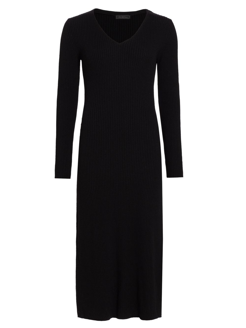 

COLLECTION Трикотажное платье в рубчик Saks Fifth Avenue, черный