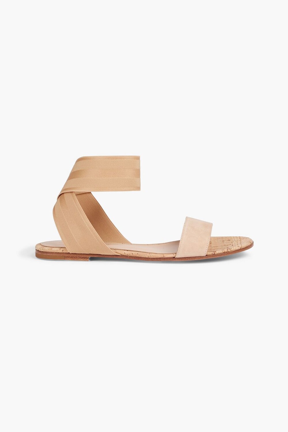 

Замшевые босоножки GIANVITO ROSSI, нейтральный