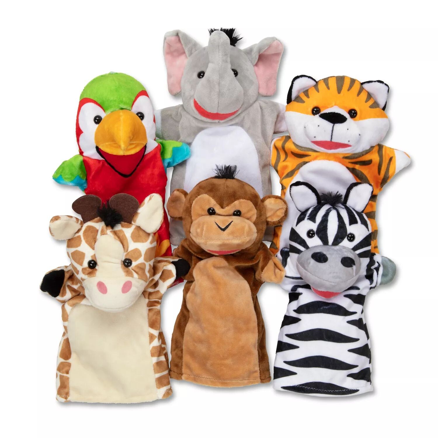 Набор ручных кукол Melissa & Doug Safari Buddies Melissa & Doug