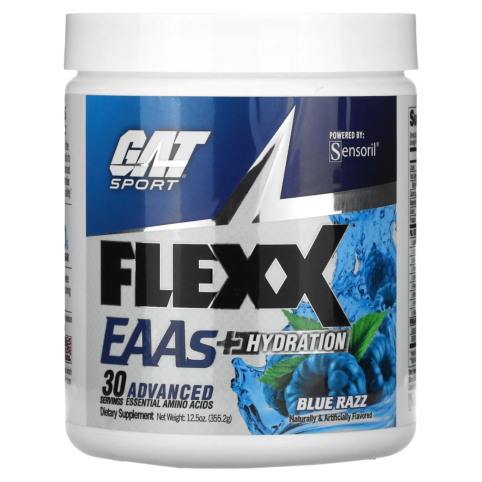 GAT Flexx EAAs + Hydration Blue Razz 345 грамм