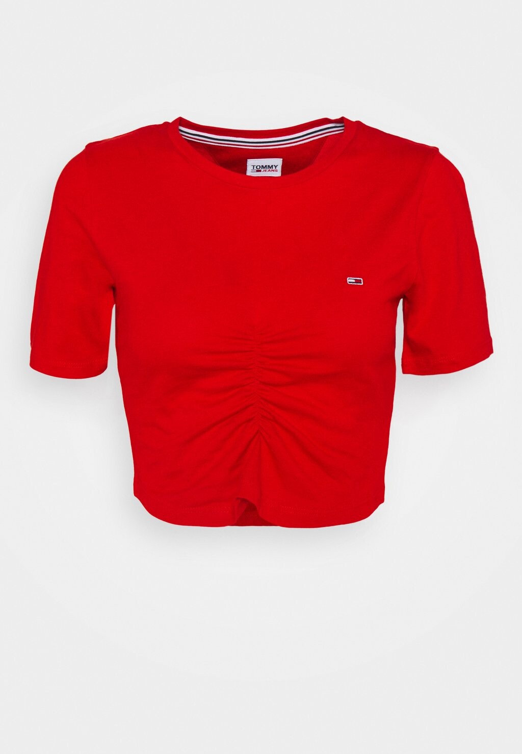 

Базовая футболка Tommy Jeans, темно-малиновый, Красный