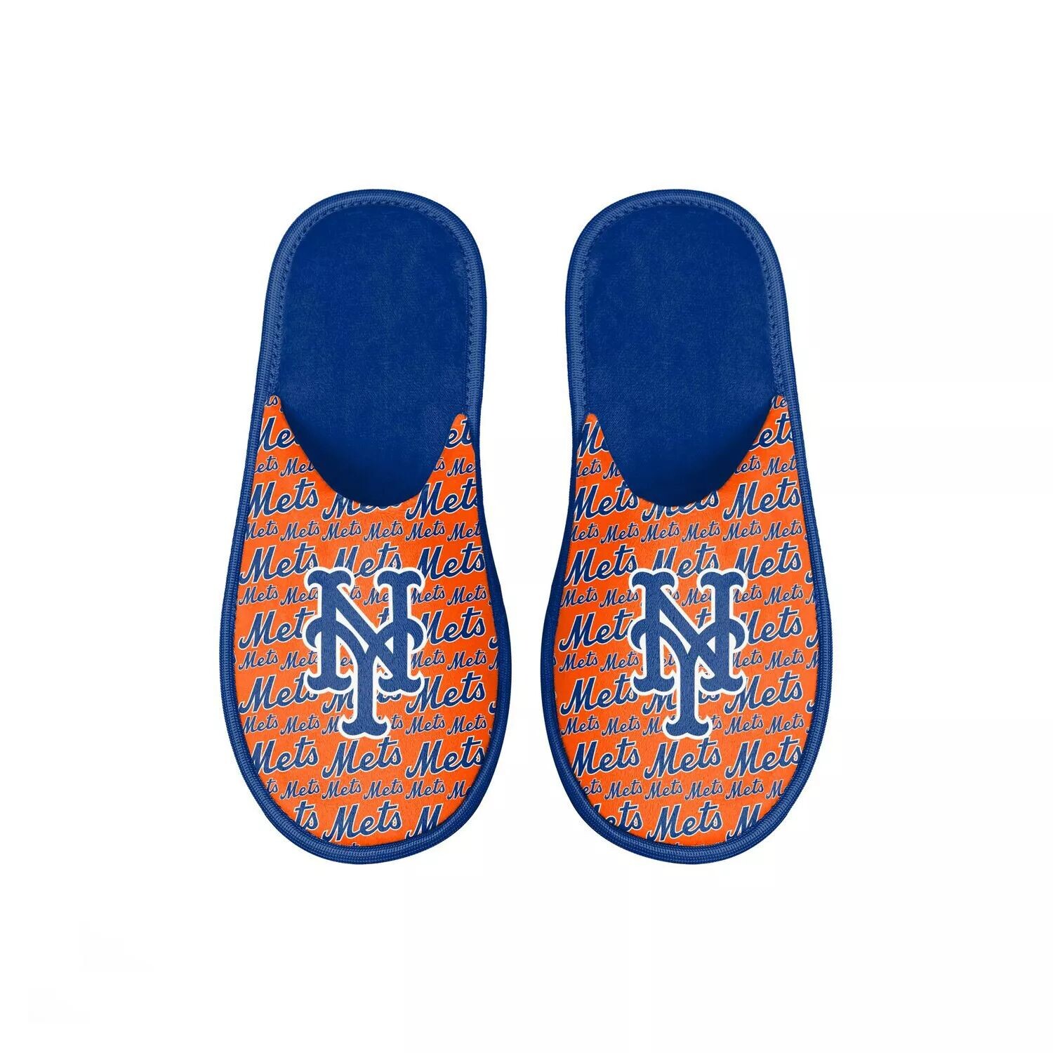

Молодежные шлепанцы FOCO New York Mets Scuff с надписью Unbranded