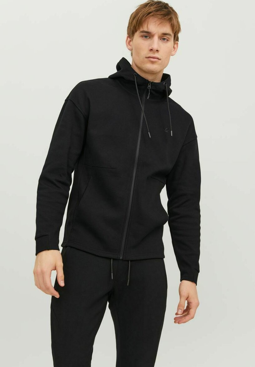 

Толстовка на молнии ХУДИ MIT BASIC Jack & Jones, черный