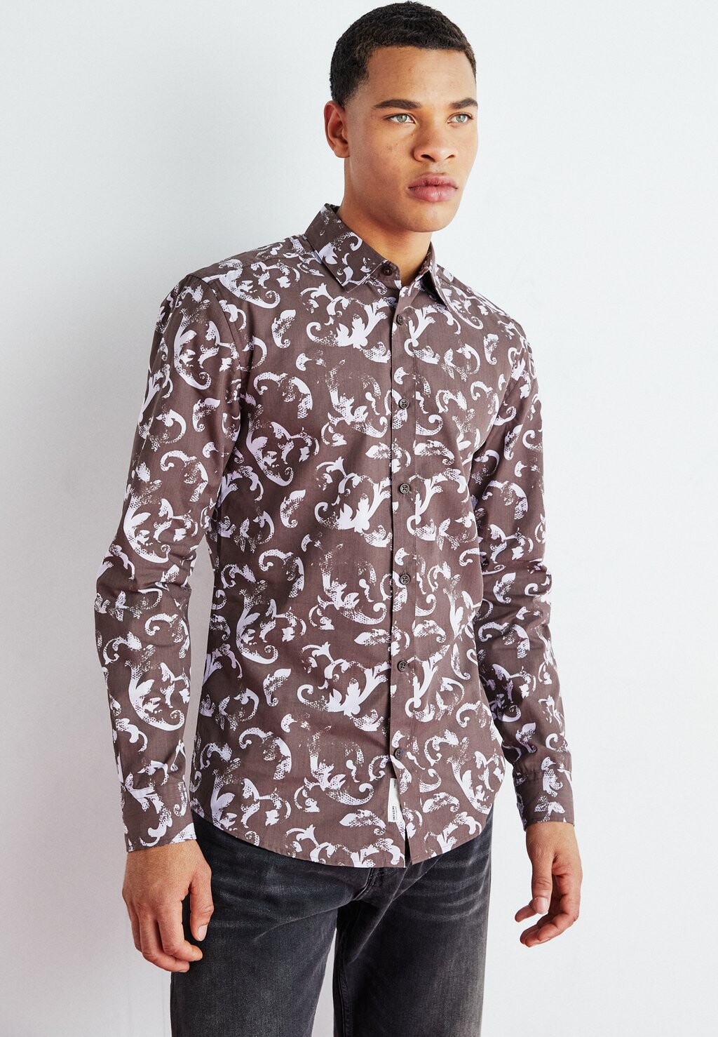 

Рубашка Onsdon Life Only & Sons, цвет raisin