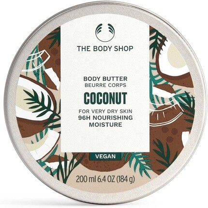 

Кокосовое масло для тела унисекс 200 мл, The Body Shop