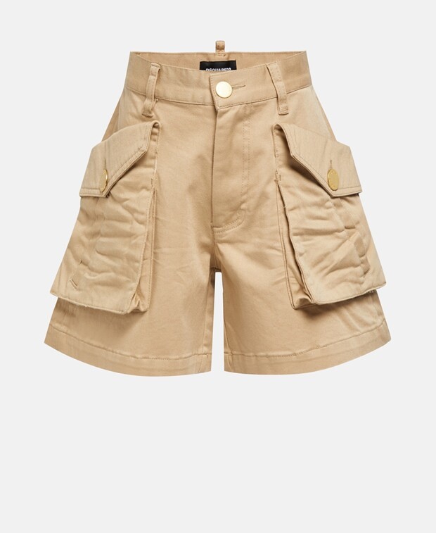 

Грузовые шорты Dsquared2, бежевый