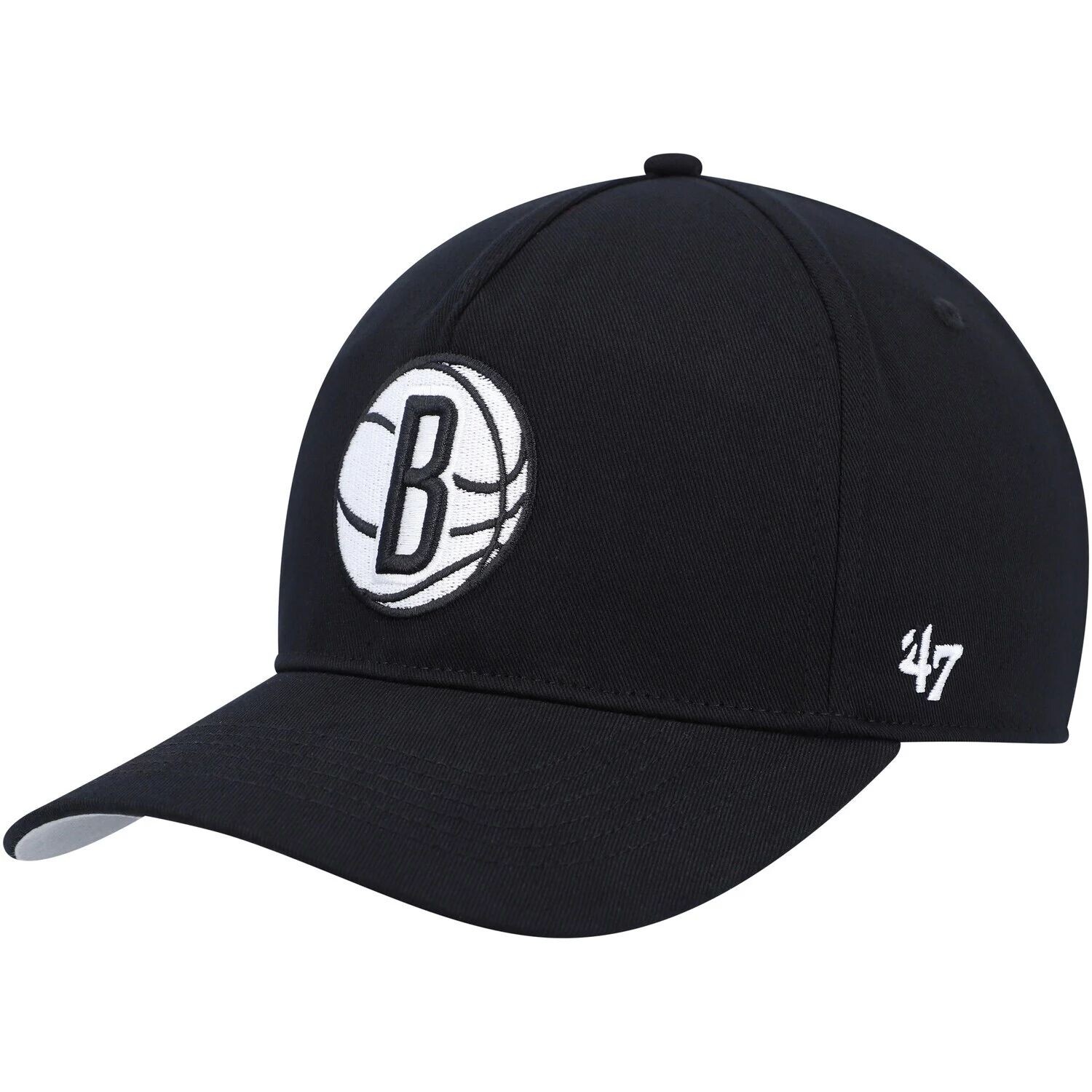 

Черная мужская кепка Brooklyn Nets '47 Hitch Snapback