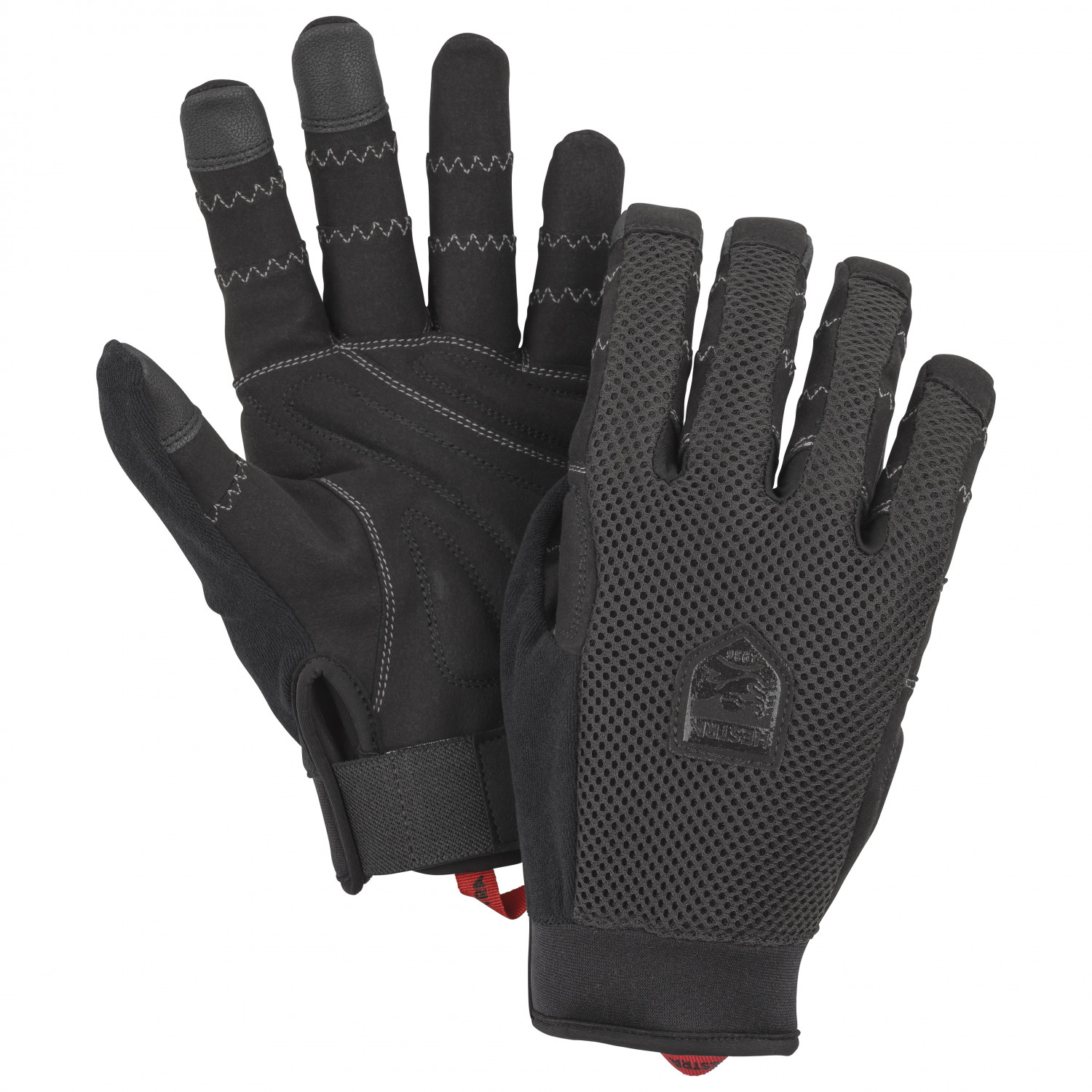 Перчатки Hestra Ergo Grip Enduro, черный перчатки hestra ergo grip tactility 5 finger черный