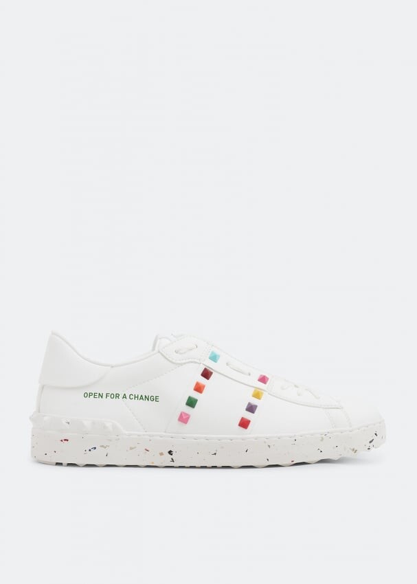 

Кроссовки VALENTINO GARAVANI Open for a Change sneakers, белый