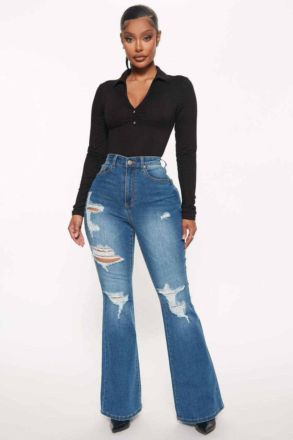 

Джинсы Fashion Nova 90283, синий