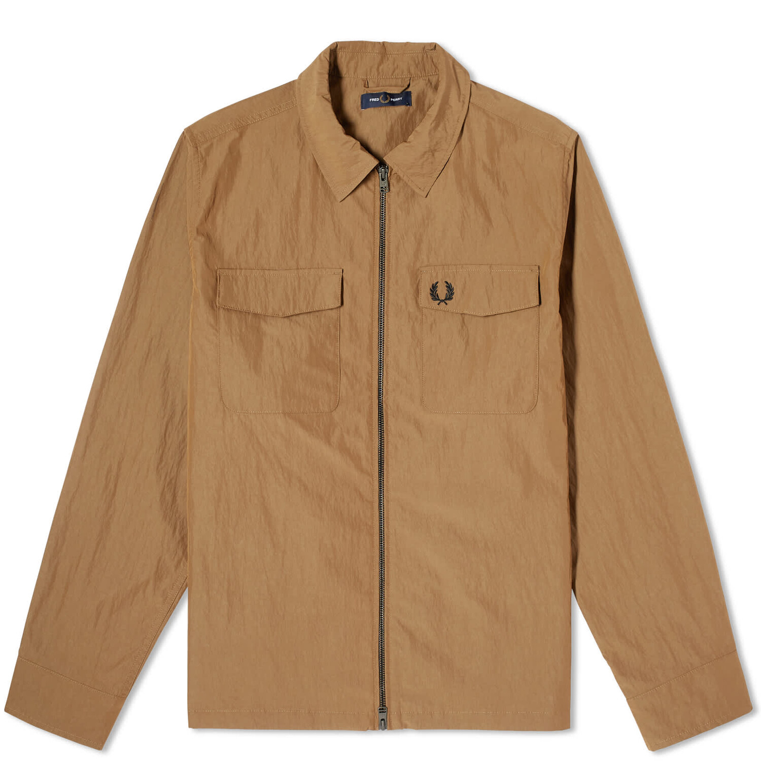 

Куртка-рубашка Fred Perry Zip, коричневый