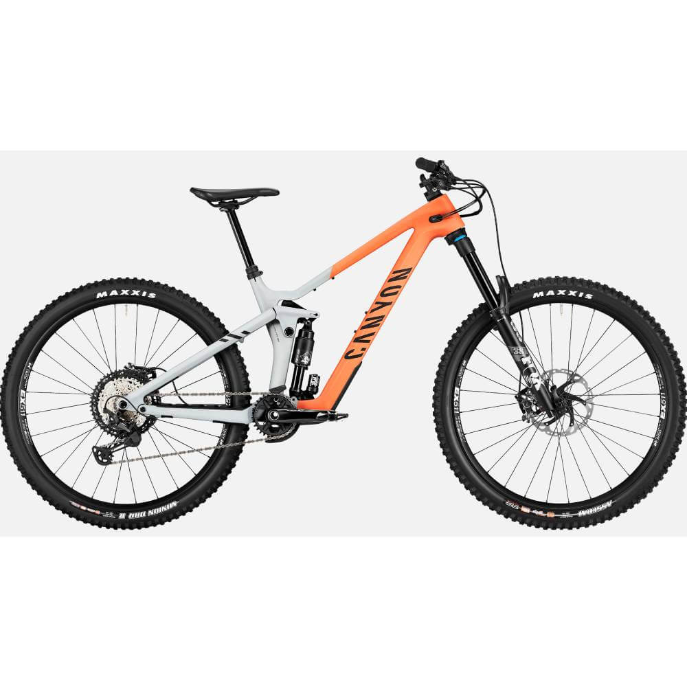 Горный велосипед Canyon Strive CFR Underdog, оранжевый горный электровелосипед canyon strive on cfr underdog темно серый