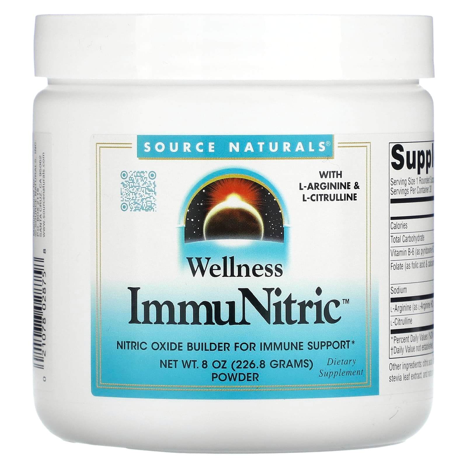 Добавка Source Naturals Wellness для ежедневной поддержки иммунитета, 226.8 гр автозапчасти датчик nox оксид азота 5wk9 6753 2872947