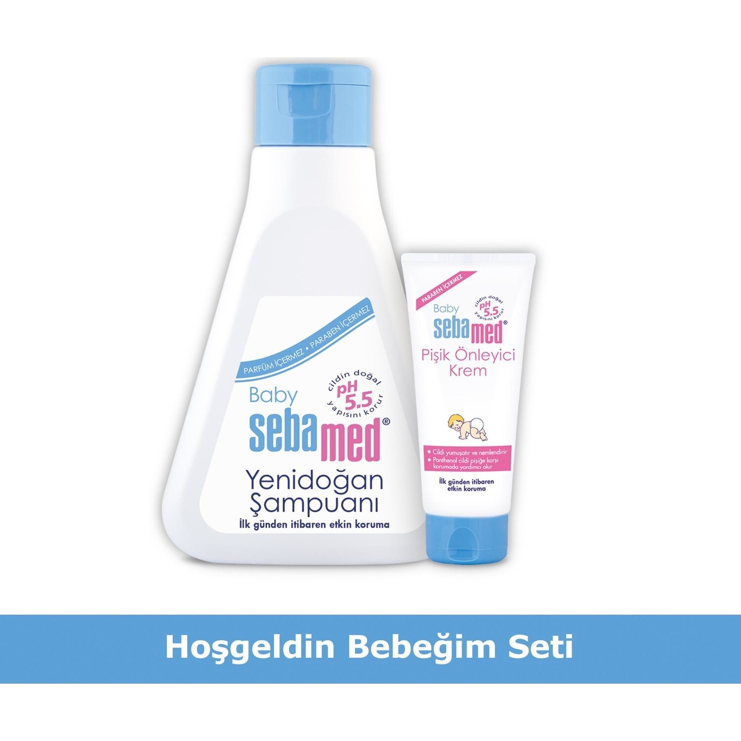 

Sebamed Welcome Baby Pack - Шампунь для новорожденных 250 мл + 50 мл